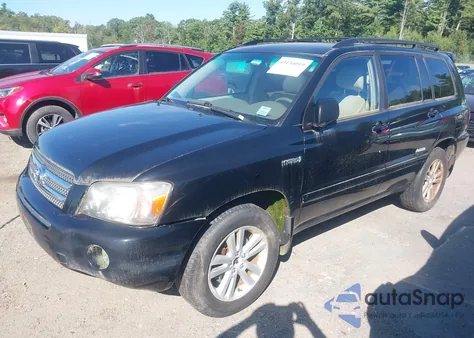 2006 Toyota Highlander Hybrid из США, поврежденный, VIN JTEEW21A860029225